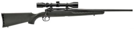 Buy Savage Axis XP .22-250 Remington 22 Inch Barrel Matte Black Synthetic Stock 4 Rounds Includes 3-9X40mm Riflescope Mounted