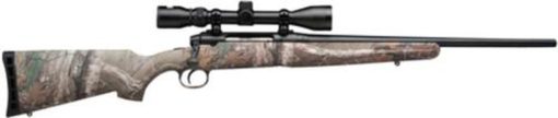 Buy Savage Arms Axis XP Youth Package .223 Remington 20" Barrel Matte Black Synthetic Stock Realtree Xtra Camouflage Finish 4rds Includes 3-9x40mm Riflescope Mounted