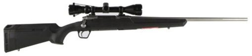 Buy Savage Axis XP .270 Winchester, With 3X9X40 Scope, 22" Barrel, Stainless Steel,, , Synthetic, Black, 4 rd