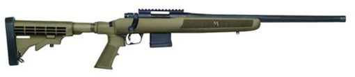 Buy Mossberg MVP Flex Bolt 223 Remington/5.56 NATO 18.5" Barrel, 6-Position Tan Stock Blued, 10rd