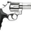 Buy Smith & Wesson 686 Distinguished Combat 357 Mag, 4" Barrel, SS, White Outline/Red Ramp Sights