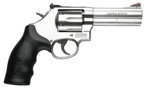 Buy Smith & Wesson 686 Distinguished Combat 357 Mag, 4" Barrel, SS, White Outline/Red Ramp Sights