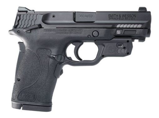 Buy Smith & Wesson M&P Shield EZ Crimson Trace Laserguard, .380 ACP, 3.675", 8rd, Manual Safety, Black