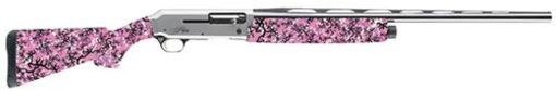 Buy Browning Silver SA 20ga 26" 3" Sil Alum Alloy Rcvr Buckthorn Pink Stock