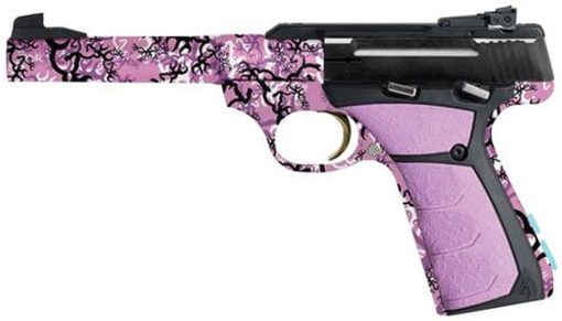 Buy Browning Buck Mark Buckthorn Pink 22LR 5.5" Tapered Bull Barrel, Buckthorn Pink Finish, Pink Ultragrip, 10 Rnd Mag