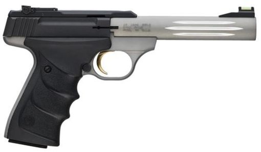 Buy Browning Buck Mark Lite Gray URX DA 22LR 5.5" Barrel, Black Synthetic Grip Gray, 10rd