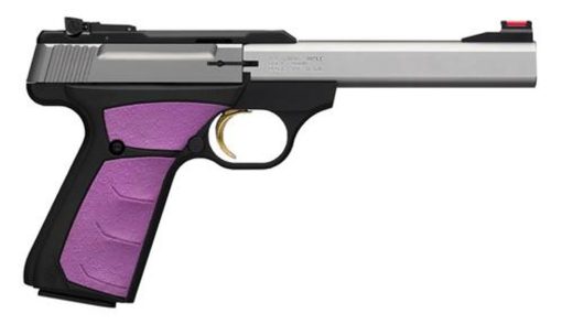 Buy Browning Buck Mark Plus 22LR 5.5" SS Barrel Fuchsia Grips 10 Rd Mag