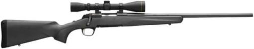 Buy Browning X-Bolt Leupold Combo With ABS Case .308 Winchester 22" Sporter Contour Barrel Matte Blue Finish Composite Stock Matte Black Finish 4rd