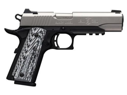 Buy Browning 1911-380 Black Label Pro with Rail Single 380 ACP, SS, Rail