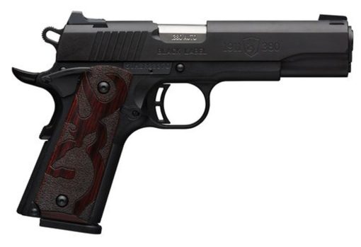 Buy Browning 1911, .380 ACP, 4.25" Barrel, 8rd, Wood Grips, Black