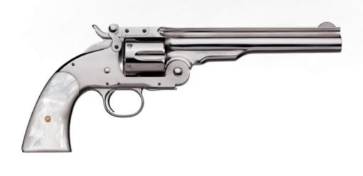 Buy Uberti No. 3 2nd Model Top Break Nickel Finish Pearl Grip .45 Colt 7"