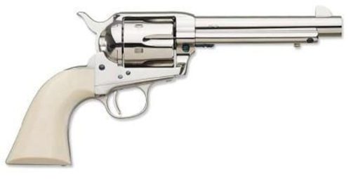 Buy Uberti 1873 Cattleman Nickel-Ivory (Cody) 45 Colt 4 3/4