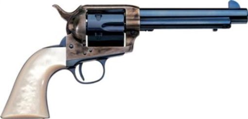 Buy Uberti 1873 Frisco Cattleman Charcoal .45 Colt, 4.75", Pearl Grips, Charcoal Blue