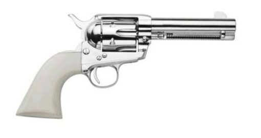 Buy Traditions 1873 Frontier Single Action, .357 Mag/.38 Special, 5.5", NIckel, White Grips