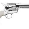 Buy Traditions Frontier 1873 Revolver, .45 Colt, 5.5", Nickel, Whte PVC Grips