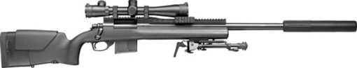 Buy Remington M24 A2 SWS 308/7.62, 24" Barrel, H-S Precision Adjustable Stock, Powder Coat Stainless Steel, 4rd