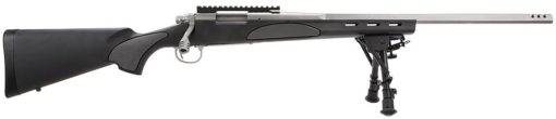 Buy Remington Model 700 VTR SS .308 Winchester 22 Stainless Barrel Rail Bipod Black Stock, Gray Grip Panels