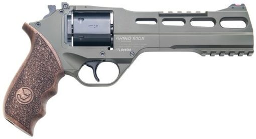 Buy Chiappa Firearms Rhino 60DS, .357 Mag, 6" Barrel, 6rd, Walnut Grip, OD Green