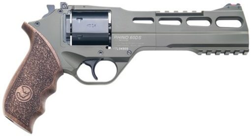 Buy Chiappa Firearms Rhino 60DS SAR, .357 Mag, 6", 6rd, Walnut Grip, OD Green