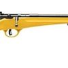 Buy Savage Rascal, 22 LR, 16.125" Barrel, Blued, Yellow Polymer Stock, Single Shot, AccuTrigger, Adjustable Sights