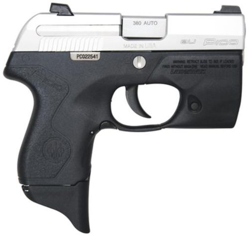 Buy Beretta Pico Inox 380 2.7" Barrel, Lasermax Light Grip Frame Double 6 Rd Mag