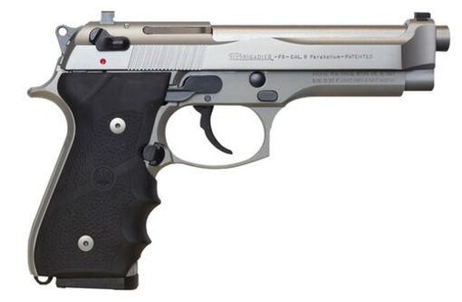 Buy Beretta 92FS Brigadier Inox SA/DA 9mm 4.9" Barrel, Black Rubber Grip, 10rd