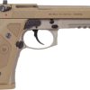 Buy Beretta M9A3 9mm Flat Dark Earth 4.9" Barrel Night Sights, Universal Decock Levers 3- 17 Rd Mags