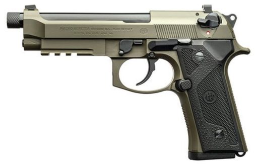 Buy Beretta M9A3, 9mm, 5.1" Barrel, 10rd, Night Sights, Green Steel