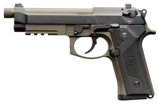 Buy Beretta M9A3, 9mm, 5.1" Barrel, 17rd, Ambi Safety, Green/Black