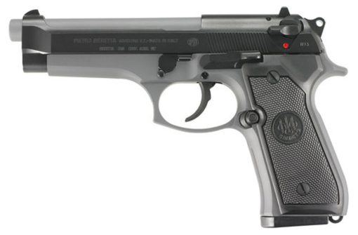 Buy Beretta 92 Full Size, 9mm, 4.9" Barrel, 15rd, Ambidextrous, Sniper Gray