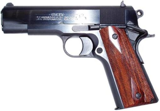 Buy Colt 1991 Series Commander 45 ACP 4.25" Barrel, Rosewood Grip Blued, 7rd