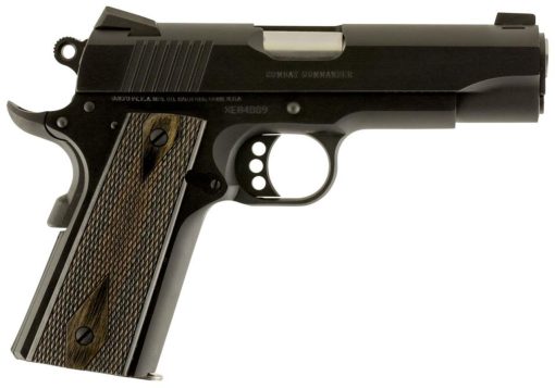 Buy Colt Combat Commander 9mm, 4.25" Barrel, Blue Finish, G10 Black Cherry Grip, 9rd