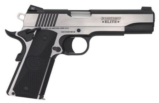 Buy Colt Combat Elite Government, 9mm, 5" Barrel, 8rd, 2-Tone, Night Sights