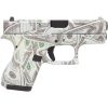 Buy Glock 42, .380 ACP, 3.25", 6rd, Glow in the dark $100 Bill Camo