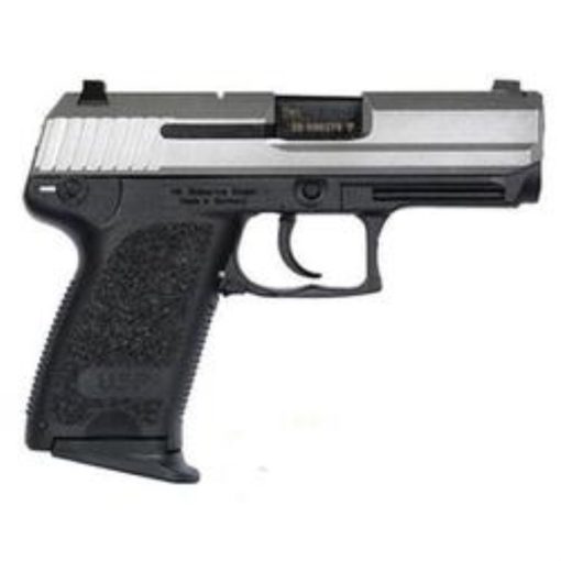 Buy HK USP45 Compact Stainless (V1) DA/SA, safety/decocking lever on left, two 8rd magazines