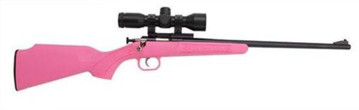 Buy Keystone Crickett 22LR Package, Pink Stock, Scope and Base