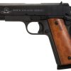 Buy Rock Island Armory 1911 GI Midsized 45 ACP 4.25" Barrel Parkerized Finish Fixed Sights 8rd MA Compliant