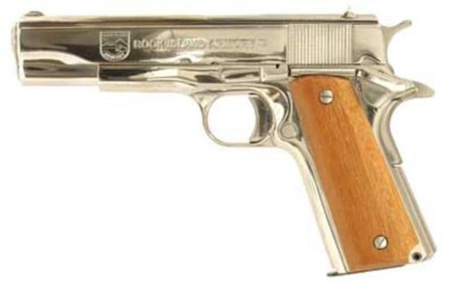 Buy Rock Island Armory 1911-A1 GI Standard .38 Super 5" Nickel 9rd Mag - CA Compliant