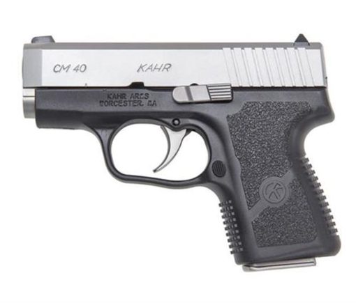 Buy Kahr CM40 Pistol, 40 S&W 3.0" Barrel Black Polymer Frame, Matte Stainless