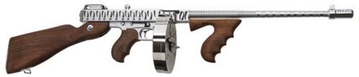 Buy Thompson 1927-A1 Deluxe, .45 ACP, 16.5", 20rd, American Walnut, Hard-Chrome /w Tiger Stripe