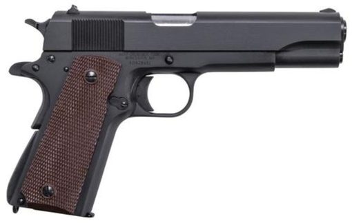 Buy Thompson 1911 A1, 9mm, 5" Barrel, 7rd, Brown Polymer Grip, Black