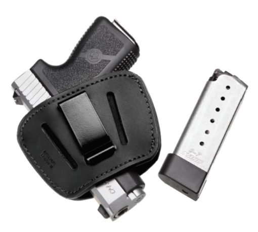 Buy KAHR CM9 Concealed Carry Package 9mm 3" Barrel Leather Holster, 1 6rd & 1 7rd Mag