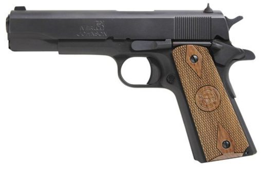 Buy Iver Johnson 1911 A1 Government, 9mm, 5", 9rd, Walnut Grips, Black