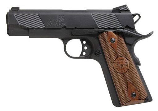 Buy Iver Johnson 1911 Hawk Commander, 9mm, 4.25", 9rd, Walnut Grips, Black