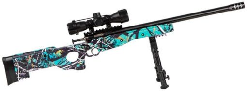 Buy Crickett Precision 22LR, 16.125" Barrel, Synthetic Muddy Girl Stock, Blued