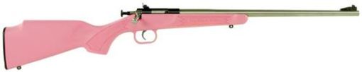 Buy Keystone Crickett 22LR, 16.12", Pink Synthetic Stock, Stainless Steel