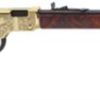 Buy Henry Golden Boy Deluxe Engraved 3rd Edition .22 WMR 20.5" Barrel Hand-Engraved Receiver Walnut Stock 12rd