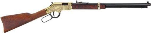 Buy Henry Golden Boy Deluxe, 17 HMR, 20", 11rd, Engraved Gold Receiver, Walnut Stock