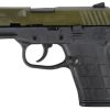 Buy Kel-Tech PF9, 9mm, 3.1" Barrel, Green Cerakote Slide, Black Frame, 7rd