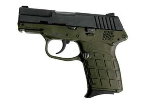 Buy KelTec PF-9 9mm, 3" Barrel, Green Grip, 7 Rd Mag